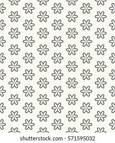 Seamless geometric line pattern. Repeating texture, trendy linear design for packaging, wallpaper, banner, invitation, business card, fabric print. Ethnic line islamic background in arabian style