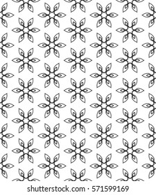 Seamless geometric line pattern. Repeating texture, trendy linear design for packaging, wallpaper, banner, invitation, business card, fabric print. Ethnic line islamic background in arabian style