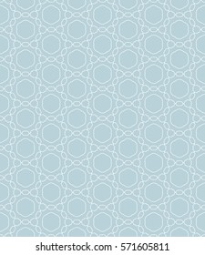 Seamless geometric line pattern. Repeating texture, trendy linear design for packaging, wallpaper, banner, invitation, business card, fabric print. Ethnic line islamic background in arabian style