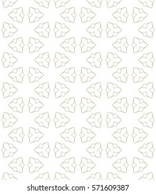 Seamless geometric line pattern. Repeating texture, trendy linear design for packaging, wallpaper, banner, invitation, business card, fabric print. Ethnic line islamic background in arabian style