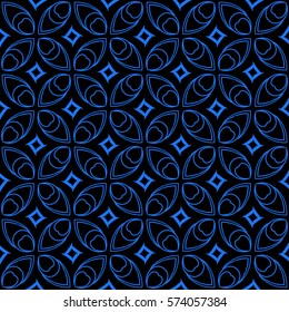 Seamless geometric line pattern. vector illustration. decorative linear style. texture for wallpaper, fabric, invitations, business cards, print.