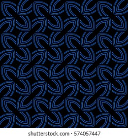 Seamless geometric line pattern. vector illustration. decorative linear style. texture for wallpaper, fabric, invitations, business cards, print.
