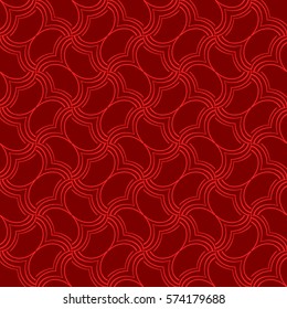 Seamless geometric line pattern. vector illustration. decorative linear style. texture for wallpaper, fabric, invitations, business cards, print.