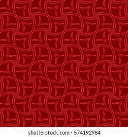 Seamless geometric line pattern. vector illustration. decorative linear style. texture for wallpaper, fabric, invitations, business cards, print.