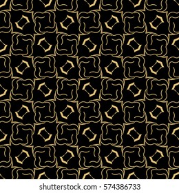 Seamless geometric line pattern. vector illustration. decorative linear style. texture for wallpaper, fabric, invitations, business cards, print.