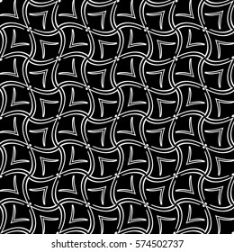 Seamless geometric line pattern. vector illustration. decorative linear style. texture for wallpaper, fabric, invitations, business cards, print.