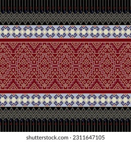 seamless geometric local culture pattern for background Can be used in textiles, clothing, jewelry, wallpaper, cloth, vector images.