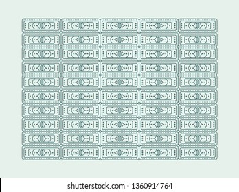 seamless geometric minimalistic patterns.Geometric patterns. Vector illustration. - Vector