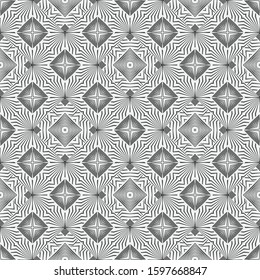 Seamless geometric models in the art deco style. Vintage geometric minimalist background. Abstract vector element of graphic design.