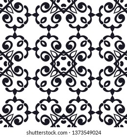 Seamless geometric modern art deco pattern background