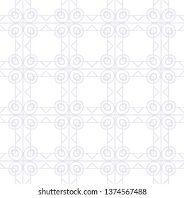 Seamless geometric modern art deco pattern background