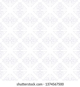 Seamless geometric modern art deco pattern background