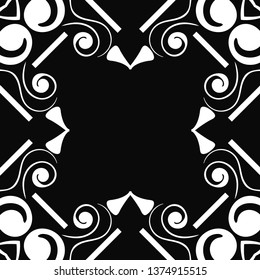 Seamless geometric modern art deco pattern background