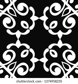 Seamless geometric modern art deco pattern background