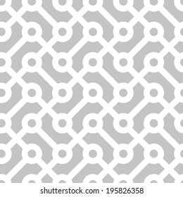 Seamless geometric monochrome diagonal pattern. Vector vintage texture. Abstract technology background.