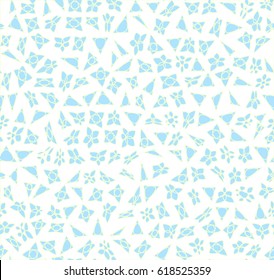 Seamless Geometric Mosaic Pattern. Best for Fabric, Scrapbooking, Wrapping Paper, Greeting and invitation card Design Template.