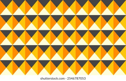 Seamless geometric mosaic pattern with clean shapes. Perfect for abstract backgrounds, modern poster artwork, or trendy textile prints.