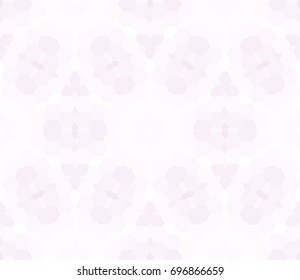 Seamless geometric mosaic with polygonal shape. Vector illustration. Purple gradient