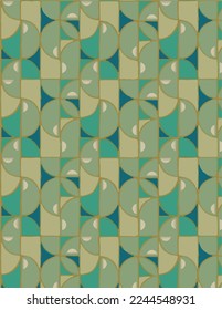 Seamless geometric multi sape design pattern.
