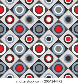 ilustración vectorial textil de tela de fondo de fondo de pantalla multicolor y geométrica