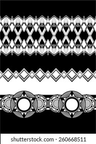 Seamless Geometric Navajo Aztec Indian pattern