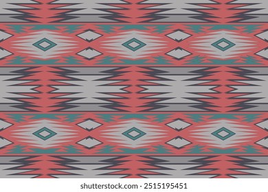 Seamless geometric Navajo pattern for fabric, wallpaper, carpet.