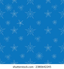 Seamless geometric New Year pattern made in Illustrator
