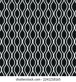 Seamless Geometric Ogee Pattern shapes for textile print, abstract texture, fashion design, bed sheets or pillow pattern, wrapping, ad, poster, artwork design vector