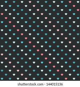 seamless geometric optical heart vector wallpaper background presentation pattern small