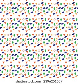 Seamless Geometric and Organic Shape Patterns