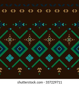 seamless geometric ornament