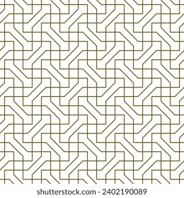 Seamless geometric ornament in arabic style