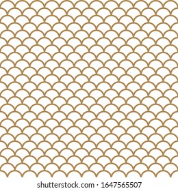 Seamless geometric ornament based on traditional arabic art.Brown color lines.Great design for fabric,textile,cover,wrapping paper,background.Average thickness.