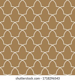 Rótulo geométrico sin inconvenientes basado en el arte árabe tradicional. Diseño marroquí para tela, textil, cubierta, papel de envoltura, fondo, corte láser. Espesor medio.