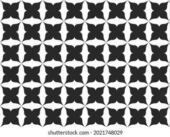 Seamless geometric ornament based on traditional islamic art.Black color lines and yellow.Great design for fabric,textile,cover,wrapping paper,background. Average thickness lines.
