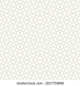 Ornamento geométrico sin foco basado en el arte islámico tradicional.Color marrón.Gran diseño para tela, textil, cubierta, papel envolvente, fondo.