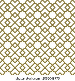 Seamless geometric ornament based on traditional islamic art.Great design for fabric,textile,cover,wrapping paper,background.