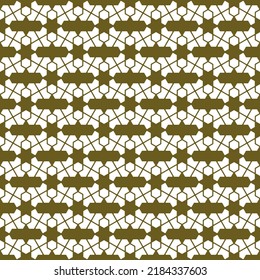 Seamless geometric ornament based on traditional islamic art.Brown color.Great design for fabric,textile,cover,wrapping paper,background.