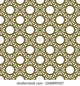 Nahtlose geometrische Ornamente auf Basis traditioneller islamischer Kunst.Braune Farblinien. Für Gewebe, Textilien, Deckel, Umhüllungspapier, Hintergrund und Laserschneiden.