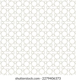 Seamless geometric ornament based on traditional islamic art.Brown color lines. For fabric,textile,cover,wrapping paper,background and lasercutting.