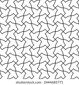 Seamless geometric ornament based on traditional arabic art. Muslim mosaic.Great design for fabric,textile,cover,wrapping paper,background.