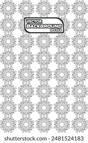 Seamless geometric ornament based on traditional islamic art. Black and white. For fabric,textile,cover,wrapping paper,background.