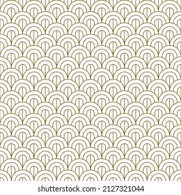 Seamless geometric ornament .Brown color lines.Great design for fabric,textile,cover,wrapping paper,background.