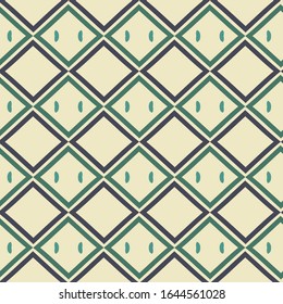 Seamless geometric ornament. The ornament can be used for printing on fabric, wrapping paper, as an element of design and much more.