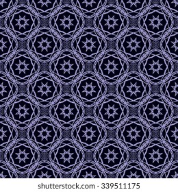 Seamless geometric ornament on background. Wallpaper pattern