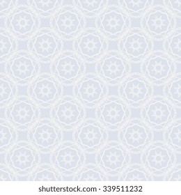 Seamless geometric ornament on background. Wallpaper pattern