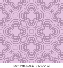 Seamless geometric ornament on background. Wallpaper pattern