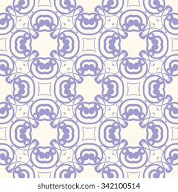 Seamless geometric ornament on background. Wallpaper pattern