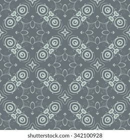 Seamless geometric ornament on background. Wallpaper pattern