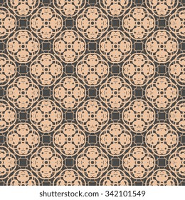 Seamless geometric ornament on background. Wallpaper pattern